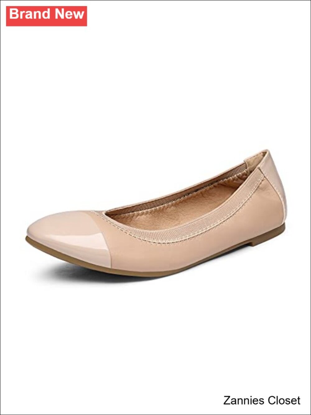 ✨ DREAM PAIRS Women's Foldable Ballet Flats Round Toe Slip-On